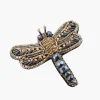 Shop Balaboosté Broche libellule perles de rocaille