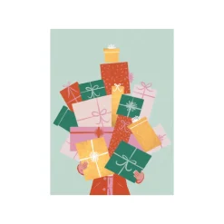Clearance Balaboosté Carte de vœux pile de cadeaux