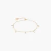 Clearance Balaboosté Chaîne de cheville strass en Acier Inoxydable