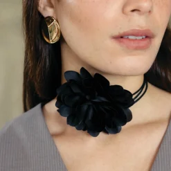 Clearance Balaboosté Choker fleur satinée