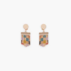 Sale Balaboosté Clips d'oreilles chaînes imprimées