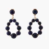 Flash Sale Balaboosté Clips d'oreilles pierre Lapis Lazuli