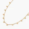 Clearance Balaboosté Collier à maillons et pampilles - acier inoxydable