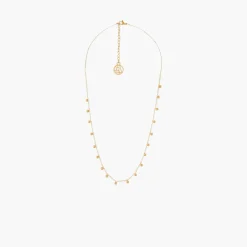 Clearance Balaboosté Collier à maillons et pampilles - acier inoxydable