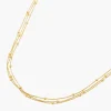 Outlet Balaboosté Collier 3 rangs chaine avec boules en acier