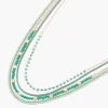 Flash Sale Balaboosté Collier 5 rangs chaines fantaisie