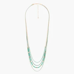 Flash Sale Balaboosté Collier 5 rangs chaines fantaisie
