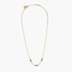 New Balaboosté Collier acier inoxydable avec perles œil