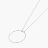 Outlet Balaboosté Collier anneau Argent Garanti Silver Idol