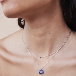 Cheap Balaboosté Collier Argent Garanti Diamant Precious Diamond