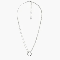 Shop Balaboosté Collier avec anneau Acier Inoxydable
