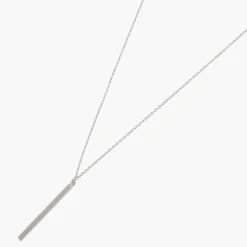 Discount Balaboosté Collier barre Argent Garanti Silver Idol