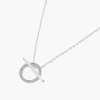 Flash Sale Balaboosté Collier cercle Argent Garanti