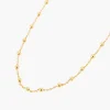 Fashion Balaboosté Collier cercle strass Argent Garanti
