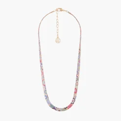 Store Balaboosté Collier chaine serpent Balagane à imprimé floral
