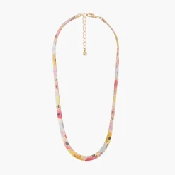 Discount Balaboosté Collier chaine serpent Balagane à imprimé floral