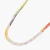 Store Balaboosté Collier chaine serpent Balagane à imprimé mosaïque
