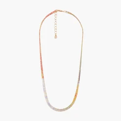 Store Balaboosté Collier chaine serpent Balagane à imprimé mosaïque