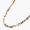 Store Balaboosté Collier chaine serpent Balagane à imprimé floral