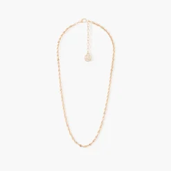 Outlet Balaboosté Collier chaine twistée dorée