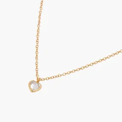 Outlet Balaboosté Collier coeur zirconium Argent Garanti