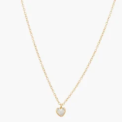 Outlet Balaboosté Collier coeur zirconium Argent Garanti
