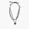 Best Sale Balaboosté Collier cordon à pendentif coeur