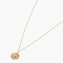 Hot Balaboosté Collier en acier avec pendentif soleil