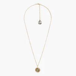 Hot Balaboosté Collier en acier avec pendentif soleil
