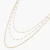 Discount Balaboosté Collier multirang à perles Acier Inoxydable