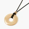 Hot Balaboosté Collier pendentif disque doré