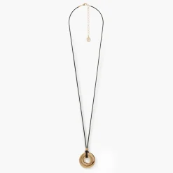 Hot Balaboosté Collier pendentif disque doré