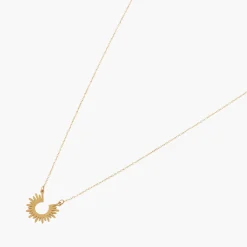Cheap Balaboosté Collier soleil acier inoxydable