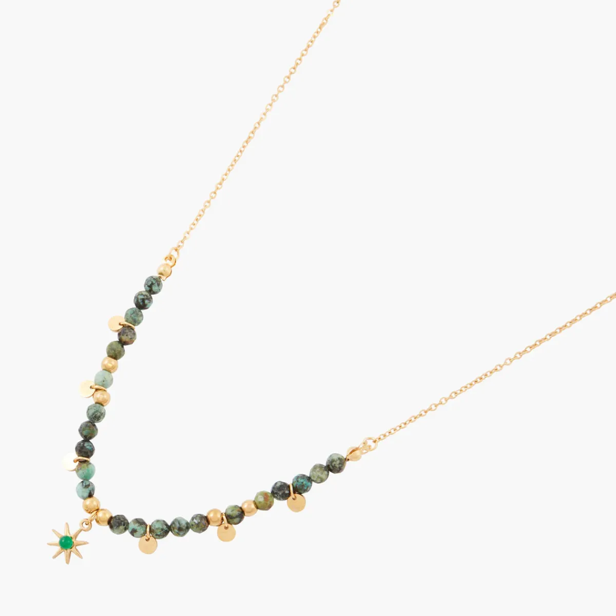 Clearance Balaboosté Collier étoile acier inoxydable