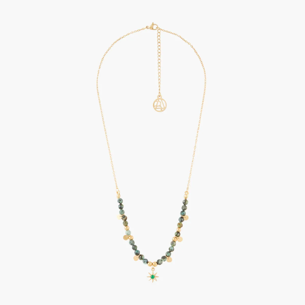 Clearance Balaboosté Collier étoile acier inoxydable