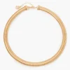 Hot Balaboosté Collier torque strié doré