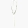 Store Balaboosté Collier Y multi-rangs chaine miroir