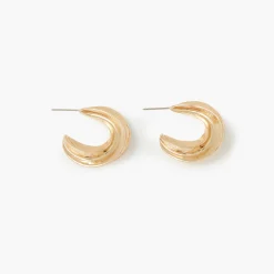 Flash Sale Balaboosté Créoles twistées dorées