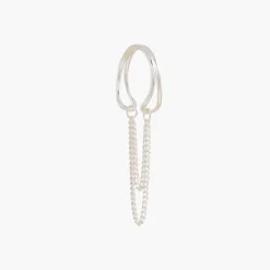 Cheap Balaboosté Earcuff double chaîne Argent Garanti