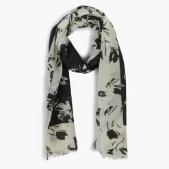 Store Balaboosté Foulard imprimé floral