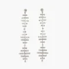 Best Sale Balaboosté Longues boucles d'oreilles Noël à strass