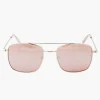 Sale Balaboosté Lunettes de soleil Aviateur métalliques