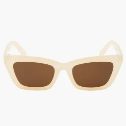 Sale Balaboosté Lunettes de soleil Rectangulaire beige
