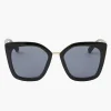 Discount Balaboosté Lunettes de soleil Rectangulaire noires