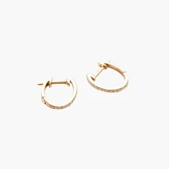 Best Sale Balaboosté Mini-créoles zirconium Argent Garanti