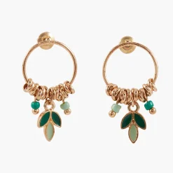 Best Balaboosté Petites boucles d'oreilles anneau avec pampilles