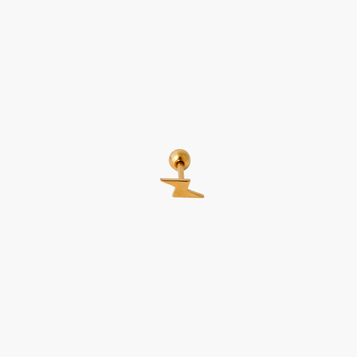 Discount Balaboosté Piercing helix/tragus éclair doré