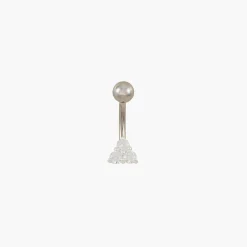Best Balaboosté Piercing nombril triangle zirconium
