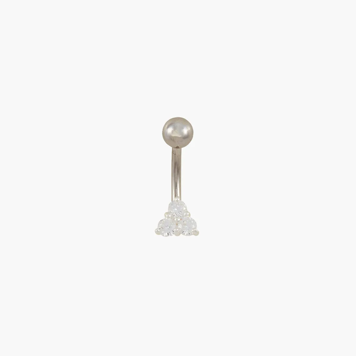 Best Balaboosté Piercing nombril triangle zirconium