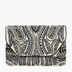 Store Balaboosté Pochette brodée perles et sequins